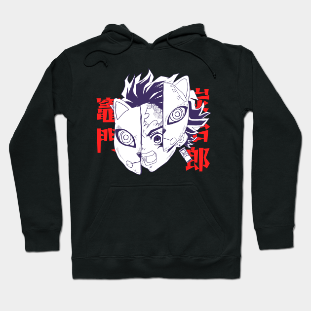 Demon Kitsune Mask Hoodie